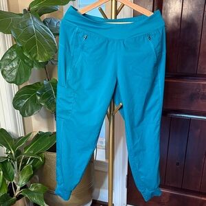 Purple Label Yoga by Healing Hands Women's Tara Yoga Jogger Scrub Pant Size MP